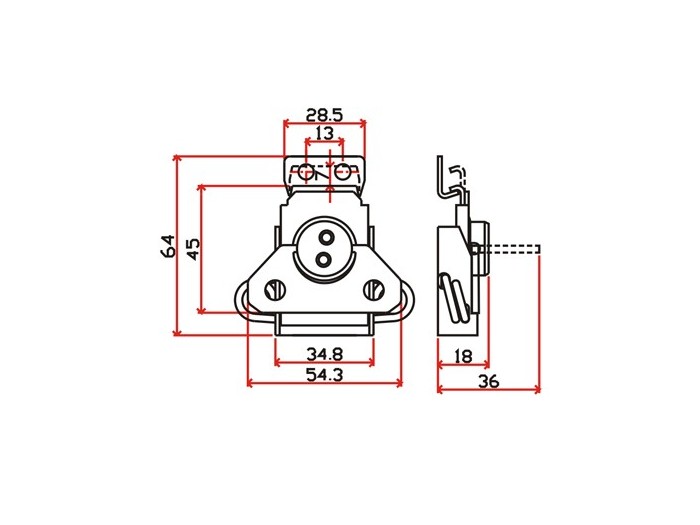 工具箱锁J320F