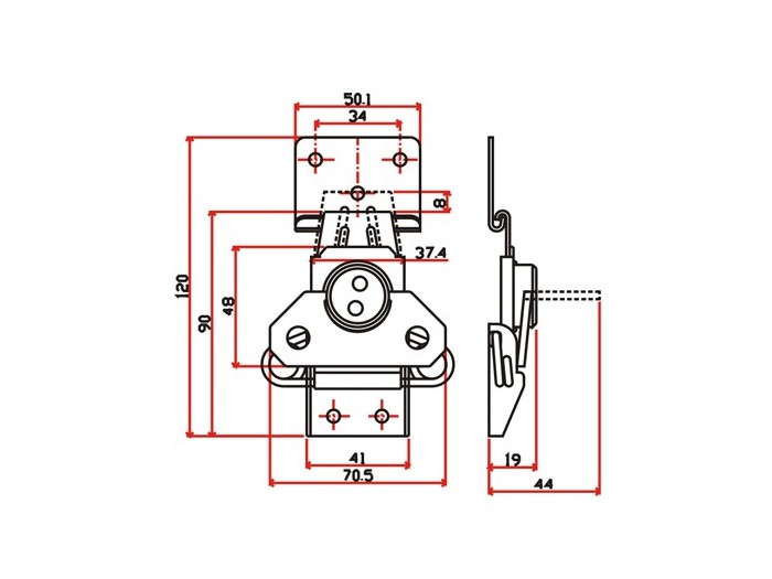 工具箱锁J220F